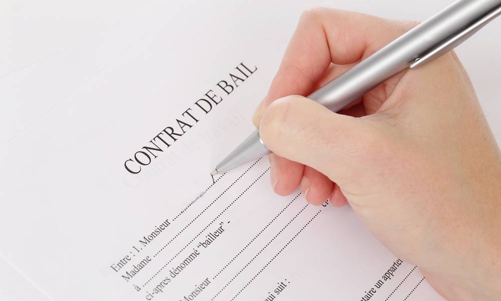 CONTRAT DE BAIL contract de bail