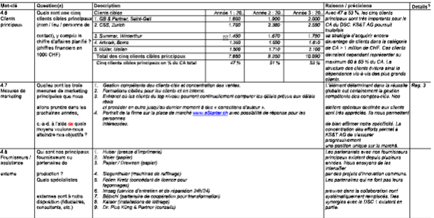 Business Plan UBS Planification de la stratégie et base de financement Modèle pour une moyenne entreprise image 163