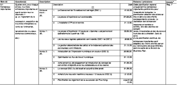 Business Plan UBS Planification de la stratégie et base de financement Modèle pour une moyenne entreprise image 167