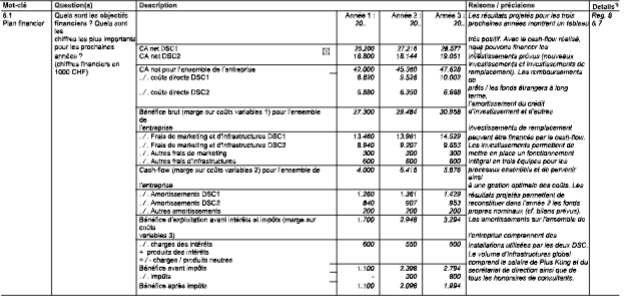 Business Plan UBS Planification de la stratégie et base de financement Modèle pour une moyenne entreprise image 169