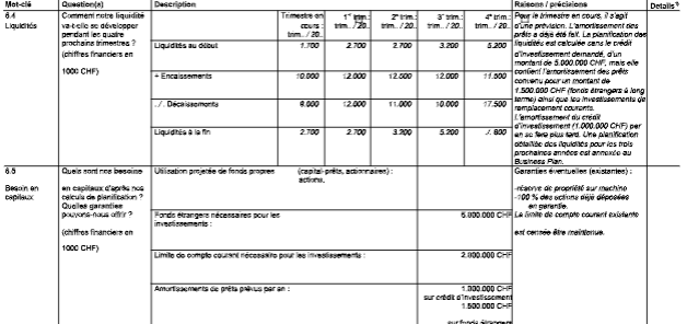 Business Plan UBS Planification de la stratégie et base de financement Modèle pour une moyenne entreprise image 171
