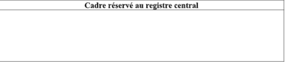 REGISTRE DU COMMERCE image 6