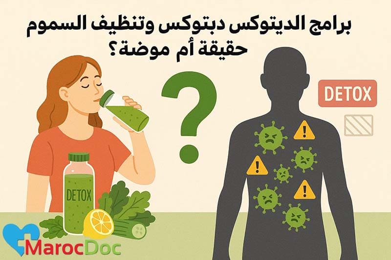 برامج الديتوكس وتنظيف الجسم من السموم: حقيقة أم موضة؟ برامج الديتوكس وتنظيف الجسم من السموم حقيقة أم موضة 1؟