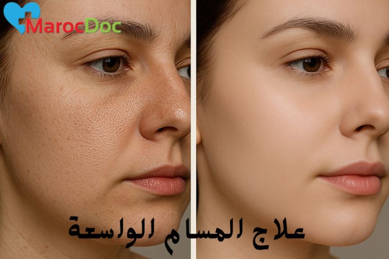 أسباب المسام الواسعة في الوجه وكيفية علاجها