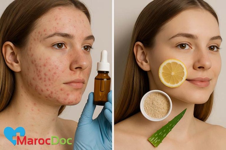 التخلص من حب الشباب وآثاره بطرق طبيعية وطبية