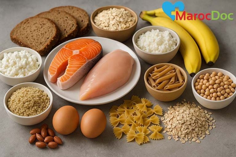 مصادر غذاء الرياضيين_أفضل مصادر البروتين والكربوهيدرات للرياضيين قبل وبعد النشاط البدني