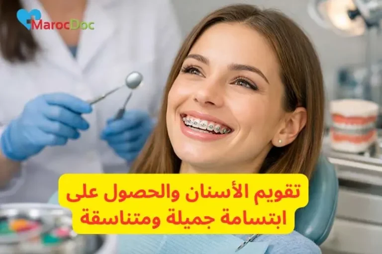 تقويم الأسنان ودوره في تحسين صحة الفم والحصول على ابتسامة جميلة ومتناسقة